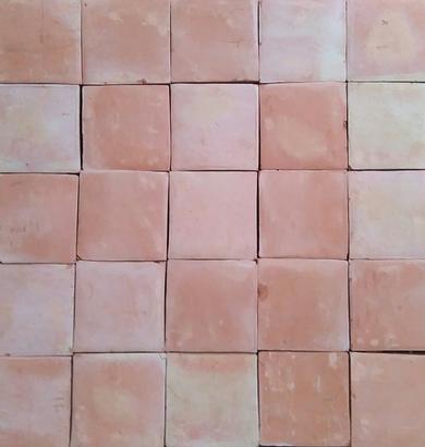 Elon Mexican Zellige Terracotta, Small Terracotta Tiles
